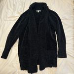 Seven7  Black Women's Cardigan Sweater Photo 0