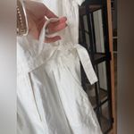 & Other Stories & other stories linen romper wrap tie front short sleeve playsuit pockets Photo 9