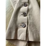 Isaac Mizrahi Live! Stretch Pink Culotte Pants w/ Button Size 2 Photo 9