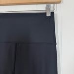 Carbon 38  Black Bungee Lace Ankle High Rise Leggings Photo 10