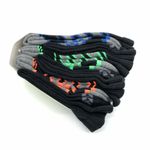 All In Motion  Womens Crew Socks Arch Support Cushioning Black 6 Pack 3-10 Photo 0