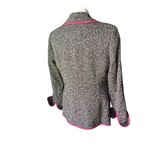 Doncaster Signature Rayon/Silk Blend Textured Lightweight Jacket Blazer Sz 8 Photo 5