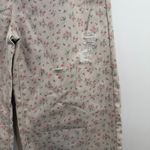 POL  Floral Print Distressed Jeans Womens M Cottagecore Wide Leg baggy high rise Photo 2