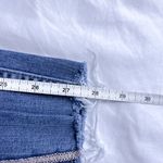 ZARA Women’s Blue Skinny Jeans with Pink Embellishment on Seam Photo 5