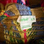 Aerie  Smocked Tropical Floral Maxi Dress Size XL Strapless Boho Vacation Resort Photo 3