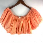 idem Ditto Identify Ditto S Mandarin Orange Blousy Crop Top Photo 7