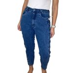 Vintage Denim Republic High Waisted Jeans Tapered Leg Braided Side New Size 29 Photo 13