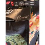 NWT Buguest Wrap Dress XXL Black Floral Long Sleeve Tropical V Photo 5