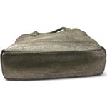 J.Crew metallic tote bag with zippered compartments leather gold shoulder purse Photo 2