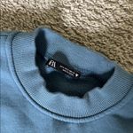 ZARA  Cropped Sweatshirt Photo 2