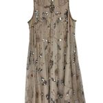 Altar'd State NWT Altar’d State Embellished Jewel Beaded Swing Dress Sz Small Mini Mesh Tulle Photo 1