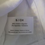 The Limited  womens small white button front jean jacket stretch Photo 5