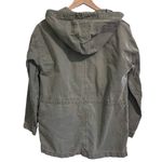 American Eagle Women’s vintage Y2K khaki green utility jacket coat size small Photo 4