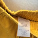 CALIA Knit Trapunto 3.5 Short Yellow Drawstring Shorts Photo 2