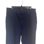 NYDJ Women's Plus Size 16 Barbara Lift X Tuck Dark Wash Straight Jeans Photo 2