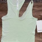 Lululemon Shoulder Cut-Out Tank Kohlrabi Green Size 6 NWT Photo 0
