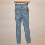 Wax Jean Women's Light Wash Denim High Rise Ankle Skinny Jeans size 0/24 Photo 5