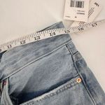 YMI Jeans NWT Women's Distressed High Rise Mom Shorts Blue Light Wash Size 7/28 Photo 5