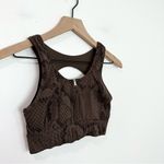 Varley  | Fay Sports Bra In Burnt Snake Print size Small Photo 3