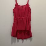 Bobi  Hot Pink Spaghetti Strap Tank Top Size Medium Photo 3
