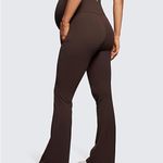 Old Navy  active maternity high-rise go-dry flare brown leggings size M Photo 1