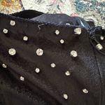 RETROFETE REVOLVE LANA BLACK ONE SHOULDER CRYSTAL EMBELLISH ASYMMETRICAL DRESS Size M Photo 6