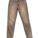 Fidelity Denim Gwen Crop Size 27 High Rise Skinny Vintage Frost (Grey) Photo 0