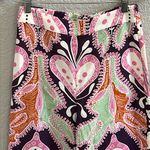 ZARA Linen Blend Floral Wide Leg Pants Size XS Photo 4