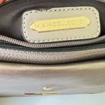 MKF Collection Pewter Crossbody Envelope Clutch Pouch Vegan Leather Crossbody Gray Photo 7