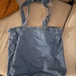 Gap  Denim Tote Bag Logo Photo 0