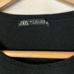 ZARA Black Weekend Graphic Crewneck Short Sleeve T-Shirt S Photo 2