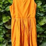 W118 By Walter Baker  size large Rylan dress orange with pink criss cross back Photo 0