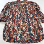 Live 4 Truth  Paisley Vibrant Multi Color Top S Photo 7