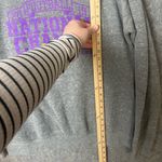 Pressbox  Woman Size large Gray 2019 LSU National Championship Sweatshirt Photo 3