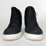 Kenneth Cole  Women Black High Top Kiera Almond Leather Athletic Sneakers Size 8 Photo 3