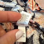 J. Jill Paisley Sleeveless Paisley Print Top Colorful Casual Tank Size Medium Black Photo 6