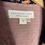 Saltwater Luxe Floral Crop Shirt Jacket SiZe Small Photo 3