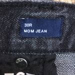 Gap Women’s Mom Jean Faded Black Denim Jeans Photo 9