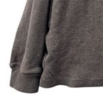Eddie Bauer  Waffle Knit Thermal Shirt Gray Small Photo 4
