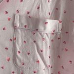 Victoria's Secret Womens Small Pink Sleep Shirt Hearts Sweet Cozycore Pajama Photo 5