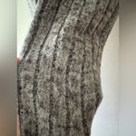 SheIn Frenchy Ribbed Knit Split Thigh Tank Dress Dark Grey Photo 4