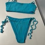 La Hearts Vibrant Blue Bikini with Side Ties Photo 3