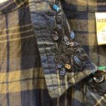 Terra & Sky  RAYON BUTTONDOWN 100%RAYON L/S SOME SEQUINS ON COLLAR SIZE 0X (14W) Photo 2