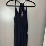 Karina Grimaldi NWT  Beaded Jumpsuit Blue Size Small Photo 2