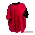 Vintage color block top 80’s size XXL 22 tunic retro disco atomic blue p…​​​​​ Pink Photo 3