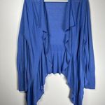 Soma Open Front Soft Lightweight Sweater Loungewear Ruffle Women’s Size Large Photo 0