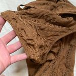 Young Fabulous and Broke YFB Lou Lou Sleeveless Brown Animal Print Silky Midi Slip Dress Size Medium Photo 5