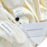 Lovers + Friends  Gianne Satin Skirt, Ivory, XS Photo 14