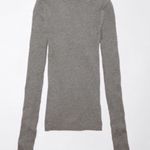 American Eagle Ribbed Mock Neck Sweater Photo 0