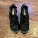 Banana Republic  Octavio Heels. 7.5 Black Platform Ankle Boots Back Zip H… Photo 1
